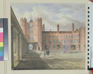 View of the Courtyard at St. James